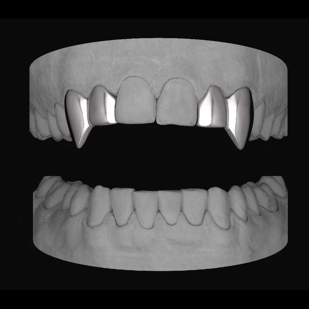 2x Vampire Canine & Lateral (4 Caps)